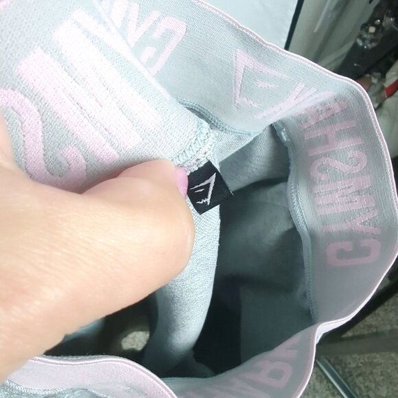 Gymshark Leggings X-Small Gray Flex Ankle - Picture 6 of 6